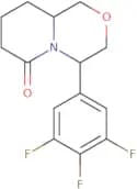 (4R,9aS)-4-(3,4,5-Trifluorophenyl)hexahydropyrido[2,1-c][1,4]oxazin-6(1H)-one