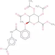 1-[[2-N-(5-Nitrothiazolyl)carboxamido]phenyl]-2,3,4-tri-O-acetyl-b-D-glucuronide methyl ester