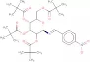 N-(4-Nitrobenzyliden)imino-2,3,4,6-tetra-O-pivaloyl-D-glucopyranoside