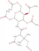 N-(S-Nitroso-N-acetyl-D,L-penicillamine)-2-amino-2-deoxy-1,3,4,6-tetra-O-acetyl-b-D-glucopyranose