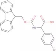 2-(4-Bromophenyl)-2-({[(9H-fluoren-9-yl)methoxy]carbonyl}amino)acetic acid