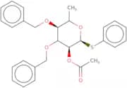 1-S-Phenyl-2-O-acetyl-3,4-di-O-benzyl-a-L-thiorhamnopyranose
