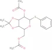 Phenyl 2,6-di-O-acetyl-3,4-O-isopropylidene-b-D-thiogalactopyranoside