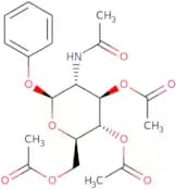 Phenyl 2-acetamido-3,4,6-tri-O-acetyl-2-deoxy-β-D-glucopyranoside
