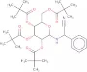 N-(2'-Phenylacetonitrile)-2,3,4,6-tetra-O-pivaloyl-D-glucopyranoside