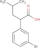 2-(3-bromophenyl)-4-methylpentanoic acid