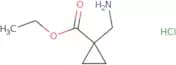 ethyl 1-(aminomethyl)cyclopropane-1-carboxylate hydrochloride