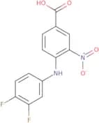 4-[(3,4-Difluorophenyl)amino]-3-nitrobenzoic acid