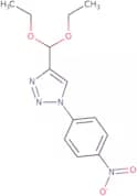 4-(Diethoxymethyl)-1-(4-nitrophenyl)-1H-1,2,3-triazole