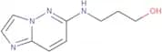 3-({Imidazo[1,2-b]pyridazin-6-yl}amino)propan-1-ol