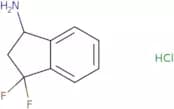 3,3-Difluoro-2,3-dihydro-1H-inden-1-amine hydrochloride