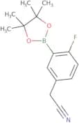 5-Cyanomethyl-2-fluorobenzeneboronic acid pinacol ester