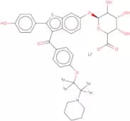 Raloxifene-6-D-glucuronide D4 lithium salt