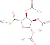 1,2,3-Tri-O-acetyl-b-D-ribofuranuronic acid methyl ester
