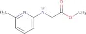Methyl 2-[(6-methylpyridin-2-yl)amino]acetate