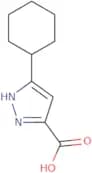 3-Cyclohexyl-1H-pyrazole-5-carboxylic acid