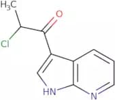 2-Chloro-1-{1H-pyrrolo[2,3-b]pyridin-3-yl}propan-1-one
