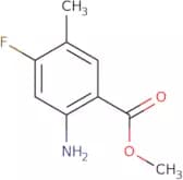 methyl 2-amino-4-fluoro-5-methylbenzoate