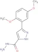 3-(2,5-Dimethoxyphenyl)-1H-pyrazole-5-carbohydrazide