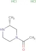 1-[(3R)-3-Methylpiperazin-1-yl]ethan-1-one dihydrochloride