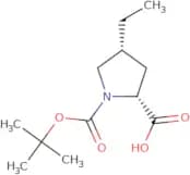 rac-(2R,4R)-1-[(tert-Butoxy)carbonyl]-4-ethylpyrrolidine-2-carboxylic acid