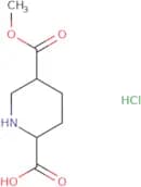 5-(Methoxycarbonyl)piperidine-2-carboxylic acid hydrochloride