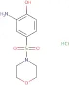 2-Amino-4-(morpholine-4-sulfonyl)phenol hydrochloride