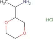 1-(1,4-Dioxan-2-yl)ethan-1-amine hydrochloride
