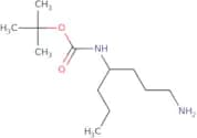 tert-Butyl N-(1-aminoheptan-4-yl)carbamate