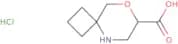8-Oxa-5-azaspiro[3.5]nonane-7-carboxylic acid hydrochloride