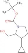 tert-Butyl 3-cyclopropyl-2-(hydroxymethyl)pyrrolidine-1-carboxylate