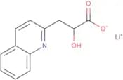 Lithium 2-hydroxy-3-(quinolin-2-yl)propanoate