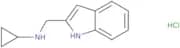 N-[(1H-Indol-2-yl)methyl]cyclopropanamine hydrochloride