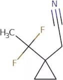 2-[1-(1,1-Difluoroethyl)cyclopropyl]acetonitrile