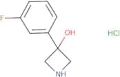 3-(3-Fluorophenyl)azetidin-3-ol hydrochloride