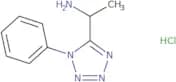 1-(1-Phenyl-1H-1,2,3,4-tetrazol-5-yl)ethan-1-amine hydrochloride