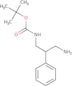 tert-Butyl N-(3-amino-2-phenylpropyl)carbamate