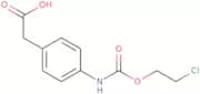 2-(4-{[(2-Chloroethoxy)carbonyl]amino}phenyl)acetic acid
