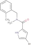 4-Bromo-N-methyl-N-[(2-methylphenyl)methyl]-1H-pyrrole-2-carboxamide