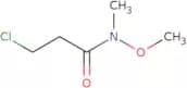 3-Chloro-N-methoxy-N-methylpropanamide