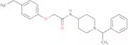 2-(4-Ethylphenoxy)-N-[1-(1-phenylethyl)piperidin-4-yl]acetamide