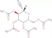 2,3,4,6-Tetra-O-acetyl-1-bromo-1-deoxy-b-D-galactopyranosyl cyanide