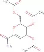 4,5,7-Tri-O-acetyl-2,6-anhydro-3-deoxy-D-lyxo-hept-2-enonamide