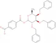 2,3,4-Tri-O-benzyl-1-O-(4-nitrobenzoyl)-L-fucopyranose