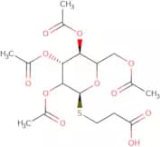 3-[(2,3,4,6-Tetra-O-acetyl-b-D-galactopyranosyl)thio]-propanoic acid