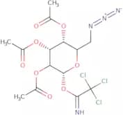 2,3,4-Tri-O-acetyl-6-azido-6-deoxy-a-D-glucopyranosyl trichloroacetimidate
