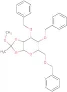 3,4,6-Tri-O-benzyl-a-D-galactopyranose 1,2-(methyl orthoacetate)