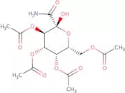 C-(2,3,4,6-Tetra-O-acetyl-1-hydroxy-b-D-galactopyranosyl)formamide