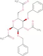 1,3,6-Tri-O-acetyl-2,4-di-O-benzyl-a-D-glucopyranose