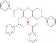 1,2,3-Tri-O-benzoyl-4,6-O-benzylidene-b-D-galactopyranose